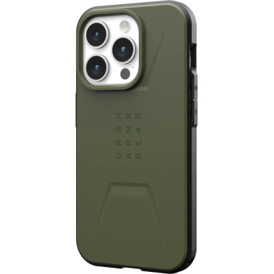 UAG Чохол для Apple iPhone 15 Pro Max Civilian Magsafe, Olive Drab