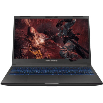 Dream Machines Ноутбук RT3050-15 15.6FHD IPS, AMD R7-7735HS, 32GB, F1TB, NVD3050-4, DOS, чорний