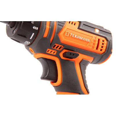 TEKHMANN Шурупокрут-дриль акумуляторний TCD-12/2 BS Kit 12В 1х2А·рік 30Нм 0-400·1400об·хв 1кг кейс з приляддям
