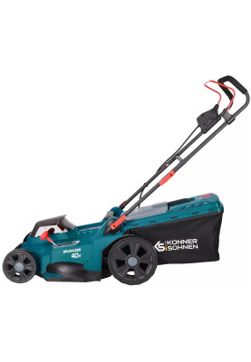 Könner & Söhnen Газонокосарка акумуляторна KS 43LM-40V 40В(20+20) акб 2x4А·рік 43см 50л 25-75мм 15.5кг