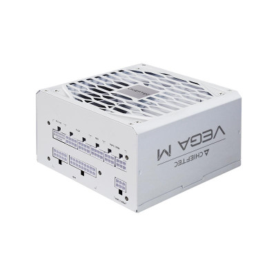 Chieftec Блок живлення Vega M (750W), >90%, 80+ Gold, 135мм FDB, 1xMB 24pin(20+4), 2xCPU 8pin(4+4), 3xMolex, 6xSATA, 4xPCIe 8pin(6+2), 1xPCIe