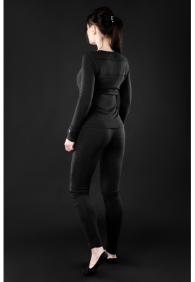 2E Tactical Жіноча термобілизна з підігрівом eFiber for Women Black, розмір S