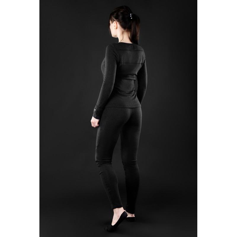 2E Tactical Жіноча термобілизна з підігрівом eFiber for Women Black, розмір S