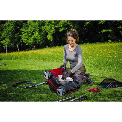 Einhell Аератор-скарифікатор акумуляторний GE-SA 36/35 Li-Solo 36В 35см безщітковий ножі 16шт 11.31кг (без АКБ та ЗП)