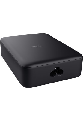 Trust Зарядне пристрій мережевий Maxo 240Вт, GaN, 4xUSB-C, PD, чорний