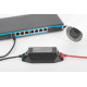 Digitus Gigabit PoE+, 22W, 100m