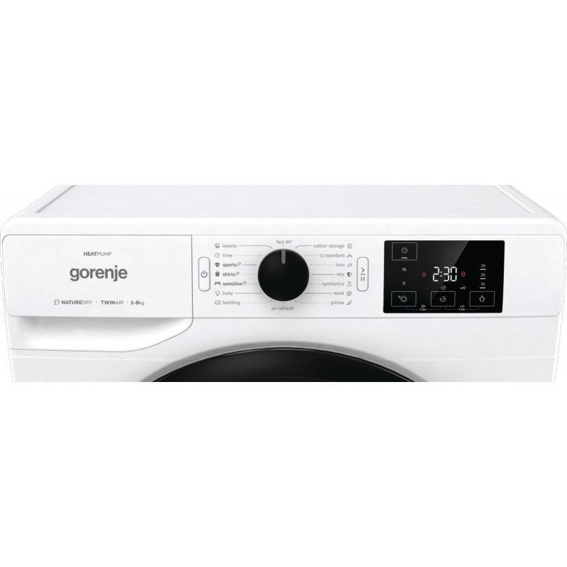 Gorenje Сушильна машина DNE82/GN тепловий насос