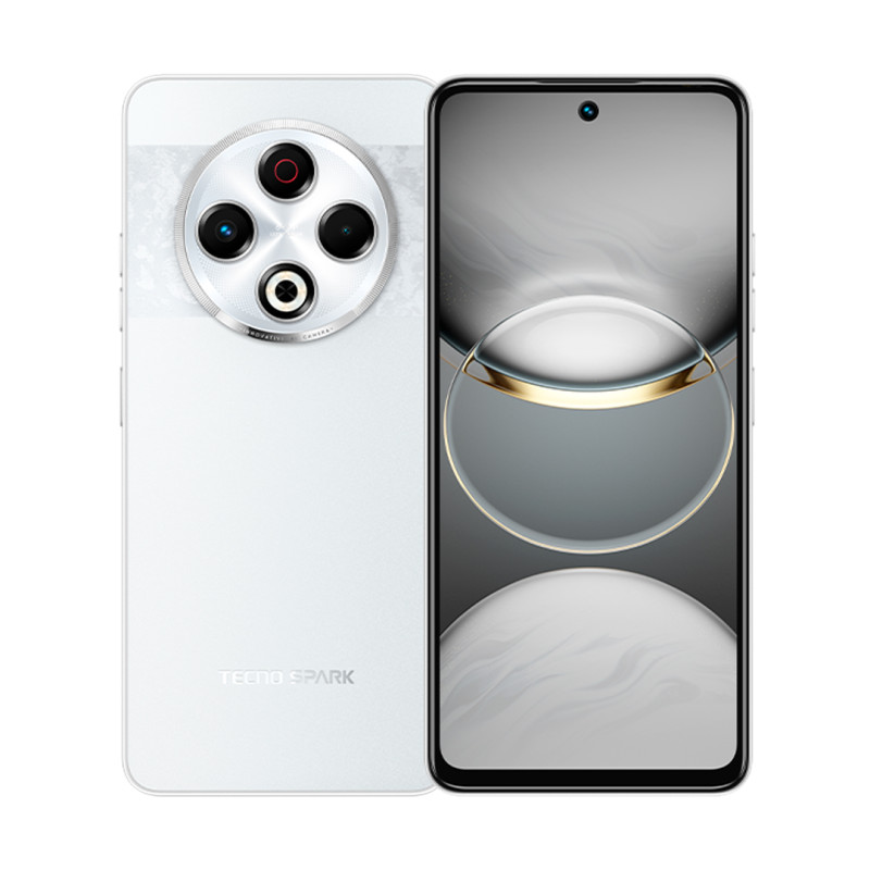 TECNO Смартфон Spark 30 (KL6) 6.78" 8/256ГБ, 2SIM, 5000мА•год, Astral Ice