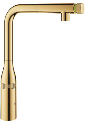 Grohe Змішувач для кухні Essence Smart Control, довж.виливу - 199мм, поворотний/витяжний, вентиль/кнопка, прохолодний схід сонця