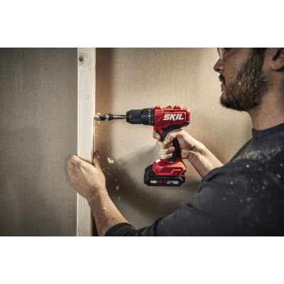 Skil Шурупокрут-дриль ударний акумуляторний 3021 HB 20В 2х2А·год 55Нм 450·1700об·хв 0.83кг кейс