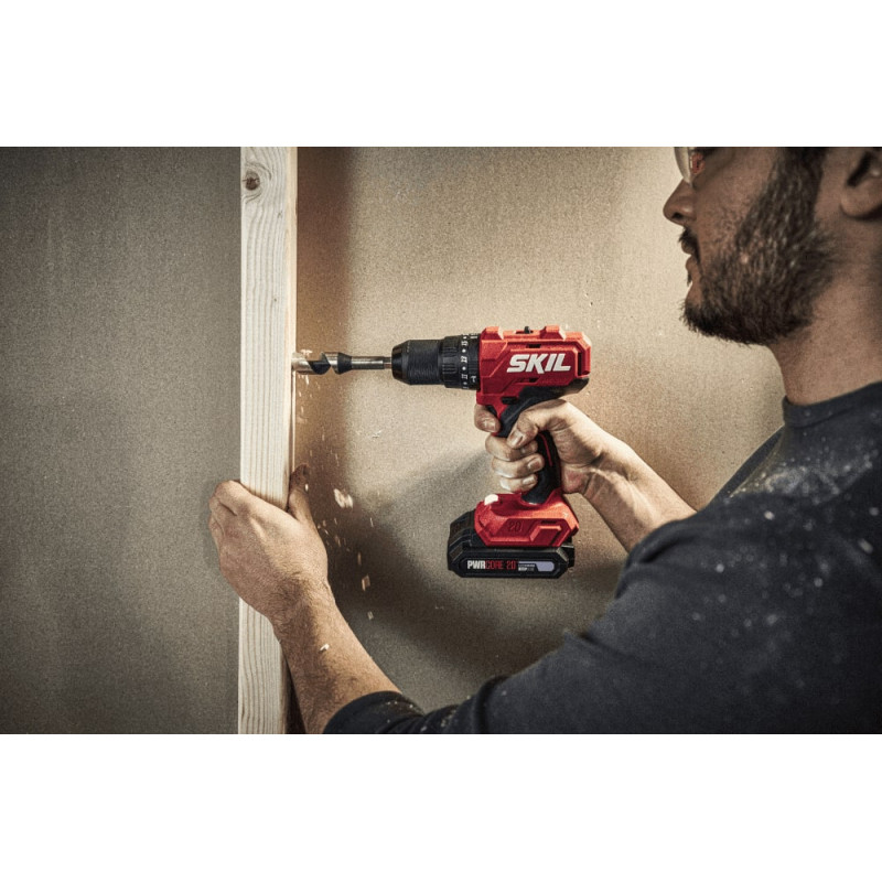 Skil Шурупокрут-дриль ударний акумуляторний 3021 HB 20В 2х2А·год 55Нм 450·1700об·хв 0.83кг кейс