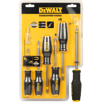 DeWALT Викрутки DeWALT TOUGHSERIES MAX FIT, SL, PH, набір 6шт