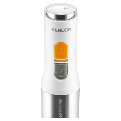 Sencor Блендер заглибний, 1200Вт, 5в1, чаша-800мл, вспінювач молока, білий Sencor Блендер заглибний, 1200Вт, 5в1, чаша-800мл, вспінювач молока, білий