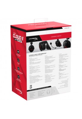 HyperX Гарнітура ігрова Cloud II Core, WL/USB-A, чорний