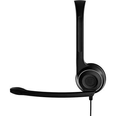 Epos Гарнітура комп'ютерна стерео On-Ear PC 8 Chat, USB, односпрямований, 2м, Чорний