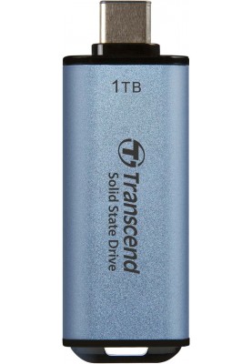 Transcend Портативний SSD 1TB USB 3.1 Gen 2 Type-C ESD300 Blue
