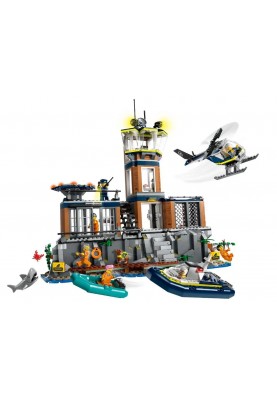 LEGO Конструктор City Поліцейський острів-в'язниця