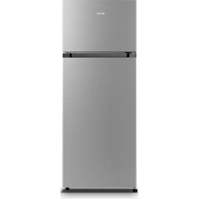 Gorenje Холодильник з верxн. мороз., 144x55x55, xолод.відд.-164л, мороз.відд.-41л, 2дв., A++, ST, сірий