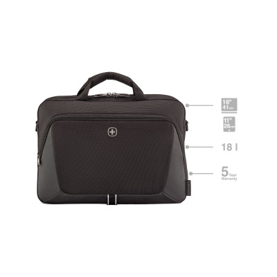 Wenger Сумка для ноутбука, XE Brief 16", чорна