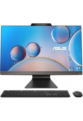 ASUS Комп'ютер персональний моноблок M3702WFAK-BPE0090 27" FHD AG, AMD R5-7520U, 16GB, F512GB, UMA, WiFi, кл+м, без ОС, чорний