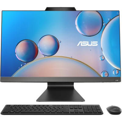 ASUS Комп'ютер персональний моноблок M3702WFAK-BPE0090 27" FHD AG, AMD R5-7520U, 16GB, F512GB, UMA, WiFi, кл+м, без ОС, чорний