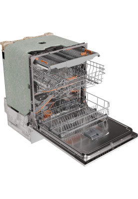 Gorenje Посудомийна машина вбудовувана, 16компл., A+++, 60см, AquaStop, автоматичне відчинення, сенсорн.упр, 3і кошики, білий