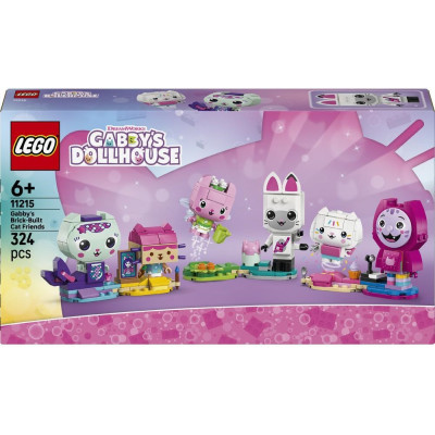 LEGO Конструктор LEGO Gabby's Dollhouse Друзі-коти Ґаббі з кубиків LEGO Конструктор LEGO Gabby's Dollhouse Друзі-коти Ґаббі з кубиків