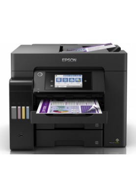 Epson БФП ink color A4 EcoTank L6570 32_32 ppm Fax ADF Duplex USB Ethernet Wi-Fi 4 inks Pigment