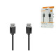 HAMA DisplayPort - DisplayPort1.2, 4K, 1.50 m Black