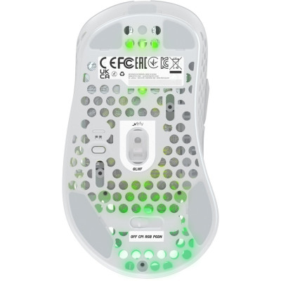 Cherry Xtrfy Миша M4 RGB WIRELESS White