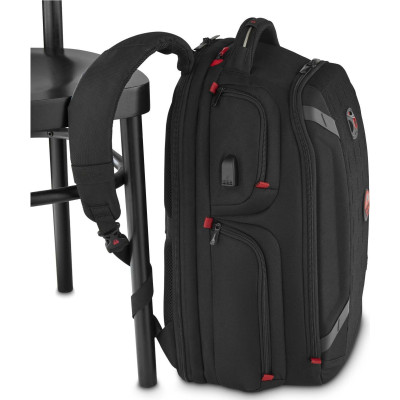 Wenger Рюкзак Tech, PlayerOne 17.3" Gaming, чорний