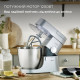 Kenwood Кухонная машина Chef XL, 1200Вт, чаша-метал, корпус-метал, насадок-3, срібний