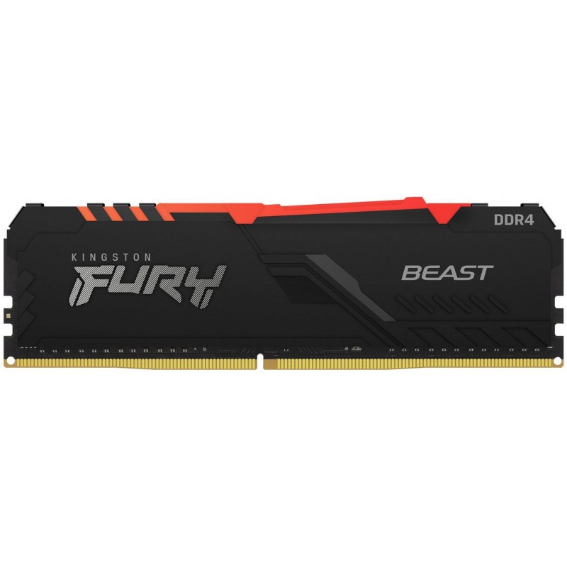 Kingston Пам'ять ПК DDR4 16GB KIT (8GBx2) 3600 FURY Beast RGB