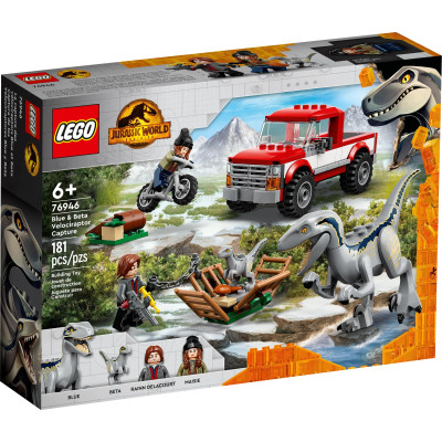 LEGO Конструктор Jurassic World Блу та впіймання бета-велоцираптора