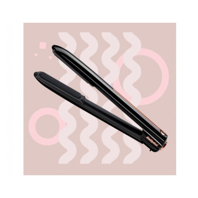 BaByliss 9000RU, Випрямляч для волосся бездротовий, чорний