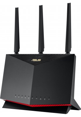 ASUS Маршрутизатор RT-AX86U PRO AX5700 4xGE LAN 1xGE WAN 1x2.5GE WAN/LAN 1xUSB3.2 1xUSB2.0 MU-MIMO OFDMA MESH