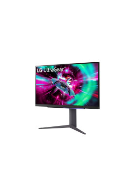 LG Монітор 27" 27GR93U-B 2xHDMI, DP, USB, Audio, IPS, 3840x2160, 144Hz, 1ms, DCI-P3 95%, G-SYNC, FreeSync, Pivot, HDR400