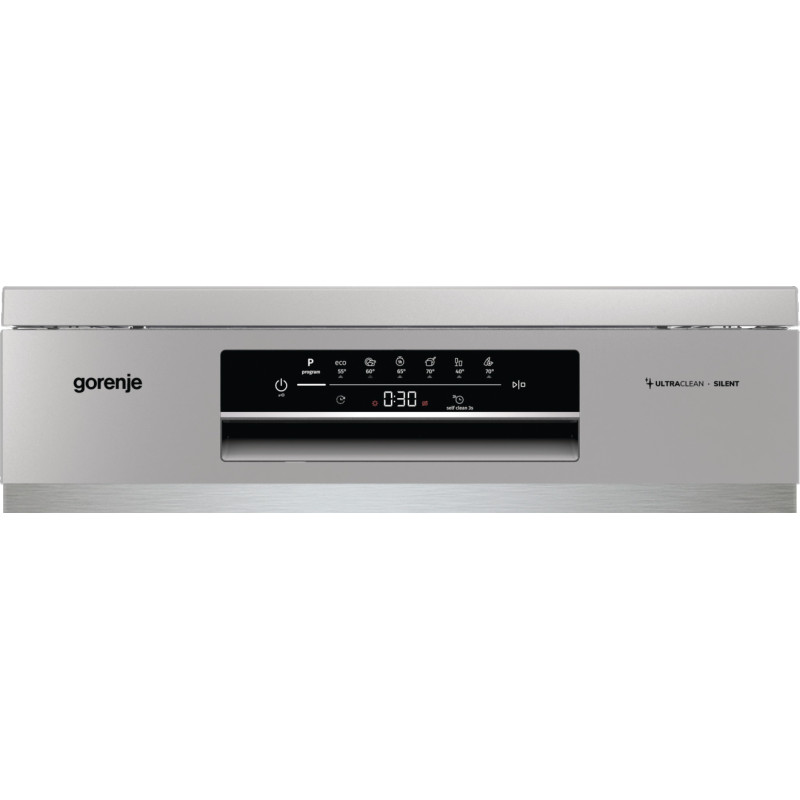 Gorenje Посудомийна машина, 16компл., A++, 60см, дисплей, 3 кошика, AquaStop, сірий