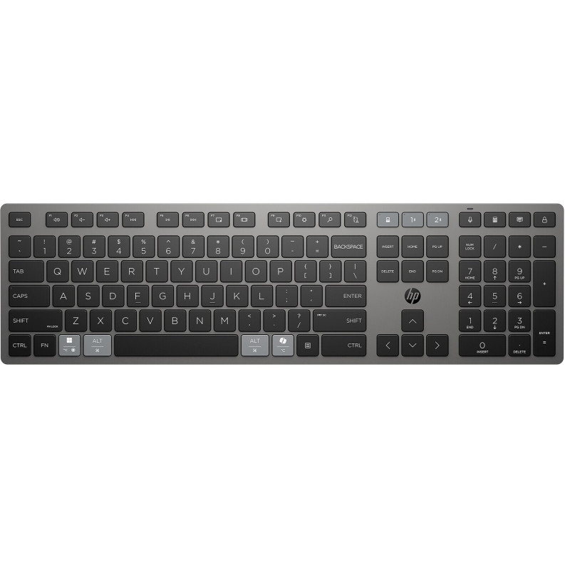 HP Комплект клавіатура та миша НР 720 Multi-Device Rechargeable, BT, EN/UK, чорний