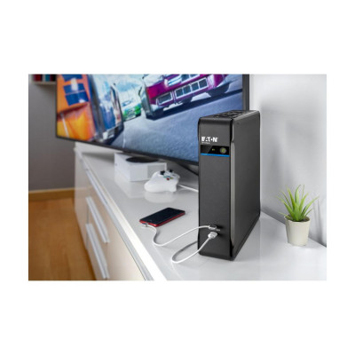 Eaton Джерело безперебійного живлення Eaton 3P Ellipse 1300VA/840W, 2xUSB charges+USB port, 4+4xSchuko
