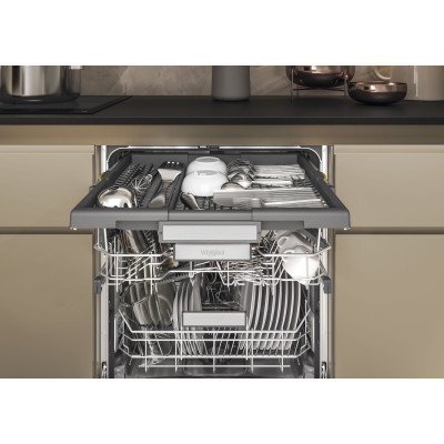 Whirlpool Посудомийна машина вбудовувана, 15компл., A+++, 60см, дисплей, 3й кошик, білий