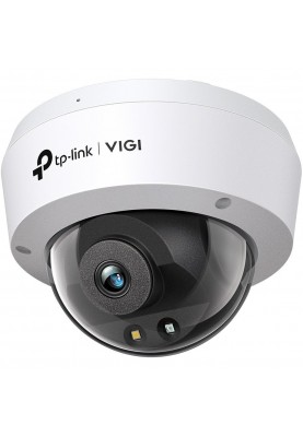 TP-Link IP-Камера VIGI C240-2.8, PoE, 4Мп, 2,8 мм, H265+, IP66, Turret, кольорове нічне бачення, внутрішня