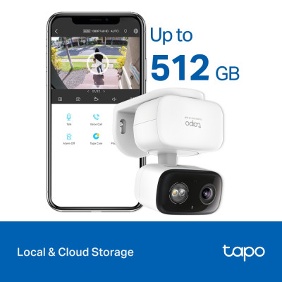 TP-Link IP-Камера Tapo C216 3MP N300 microSD motion detection. зовнішня/внутрішня, AI