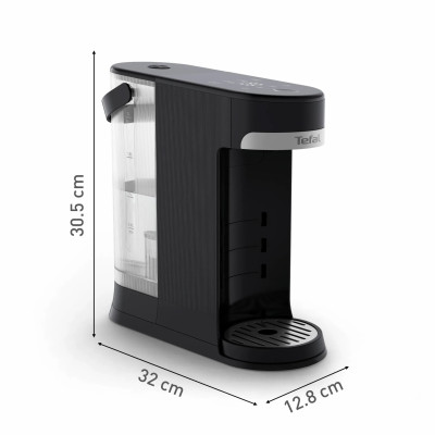 Tefal Електрочайник-диспенсер Tefal Instant Hot Water 2л, 5 темп.реж, миттєве нагрівання, сенc. управління, чорний Tefal Електрочайник-диспенсер Tefal Instant Hot Water 2л, 5 темп.реж, миттєве нагрівання, сенc. управління, чорний