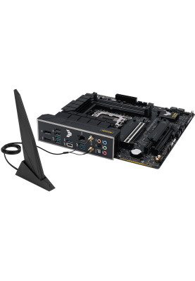 ASUS Материнcька плата TUF GAMING B760M-PLUS WIFI D4 s1700 B760 4xDDR4 M.2 HDMI DP Wi-Fi BT mATX