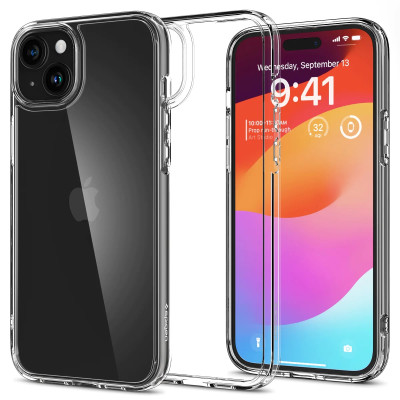 Spigen Чохол для Apple iPhone 15 Ultra Hybrid, Crystal Clear