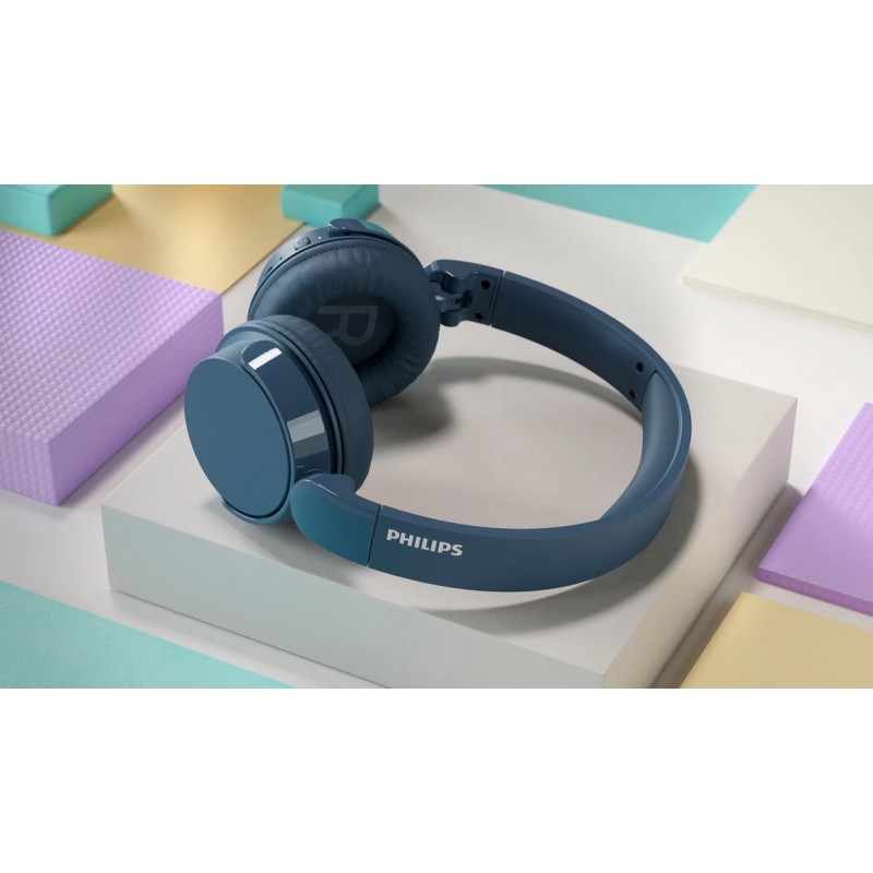 Philips Навушники On-ear TAH4209 BT 5.3, Wireless, Mic, Синій