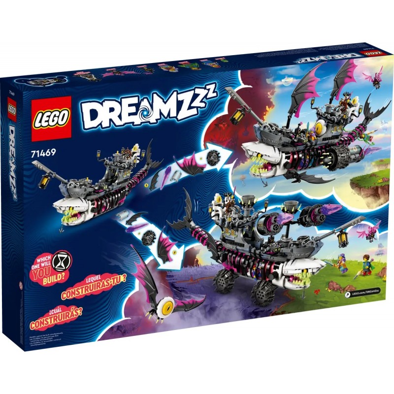 LEGO Конструктор DREAMZzz™ Страхітливий корабель Акула