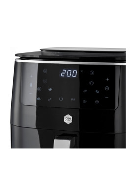 Tefal Мультипіч OBH Nordica Easy Fry&Steam Black, 17000Вт, чаша-6.5л, сенсорне управління, від 80°C до 200°C, пластик, чорний