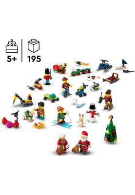 LEGO Конструктор City Адвент календар 2024
